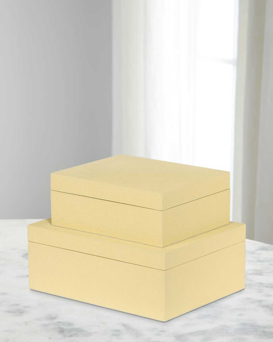 St. Tropez Decorative Boxes, Set of 2